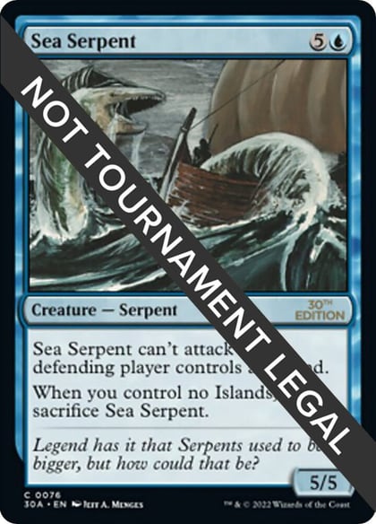 Sea Serpent, 30th Anniversary Edition 76