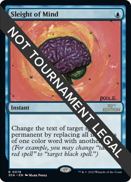 Sleight of Mind, 30th Anniversary Edition 78