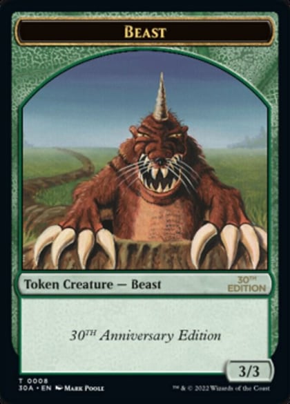Beast Token, 30th Anniversary Edition 8
