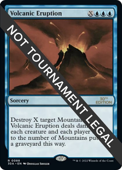 Volcanic Eruption, 30th Anniversary Edition 88