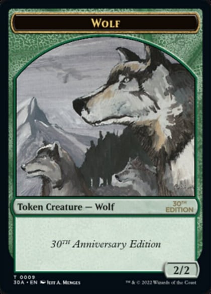 Wolf Token, 30th Anniversary Edition 9
