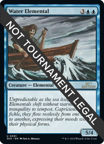 Water Elemental, 30th Anniversary Edition 91