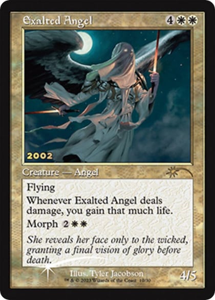 Exalted Angel, 30th Anniversary Promos 10