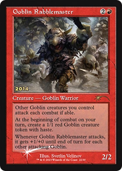 Goblin Rabblemaster, 30th Anniversary Promos 22