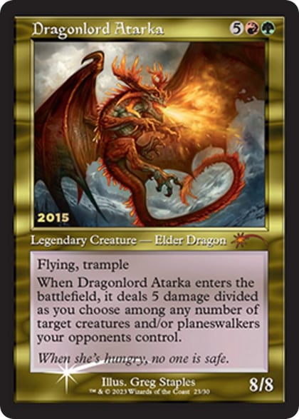 Dragonlord Atarka, 30th Anniversary Promos 23