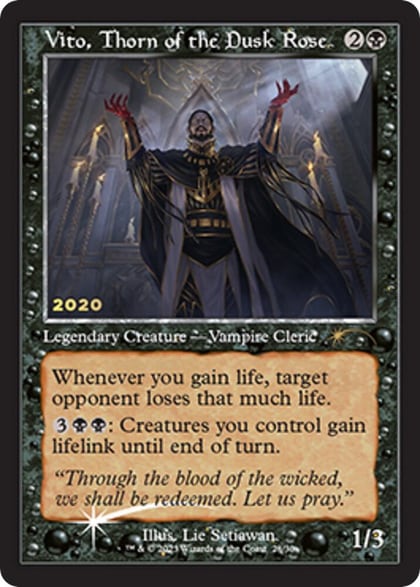 Vito, Thorn of the Dusk Rose, 30th Anniversary Promos 28