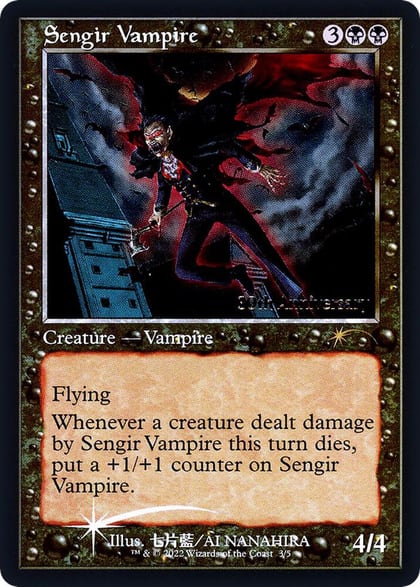 Sengir Vampire (Retro Frame), 30th Anniversary Promos 3