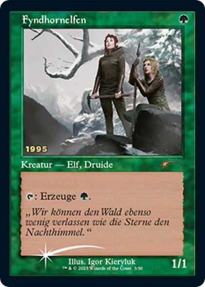 Fyndhorn Elves (DE Exclusive), 30th Anniversary Promos 3