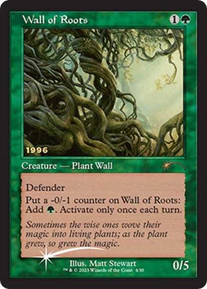 Wall of Roots, 30th Anniversary Promos 4