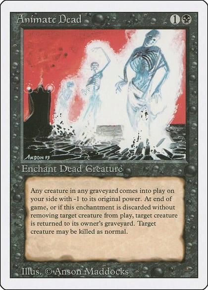 Animate Dead, Revised Edition #1331