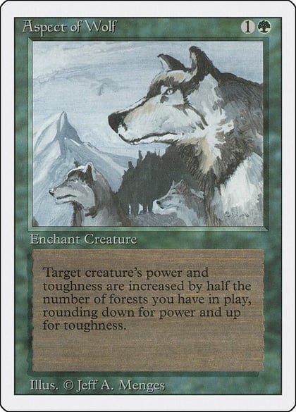 Aspect of Wolf, Revised Edition #1336
