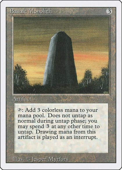 Basalt Monolith, Revised Edition #1341