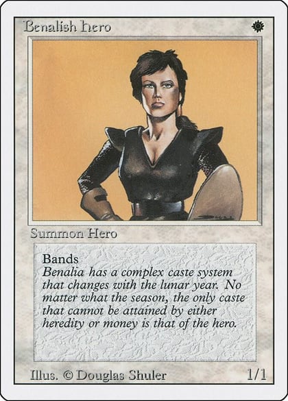 Benalish Hero, Revised Edition #1343