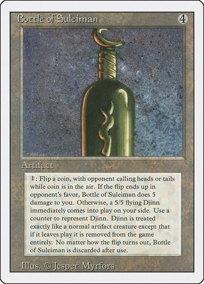 Bottle of Suleiman, Revised Edition #1352