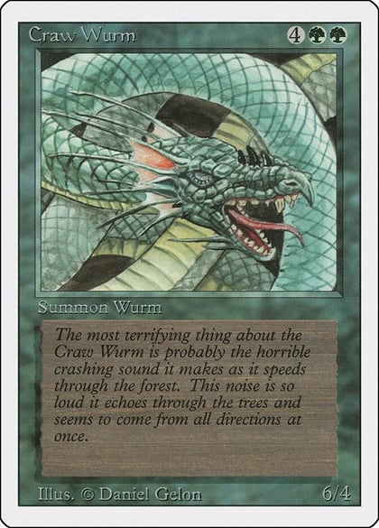 Craw Wurm, Revised Edition #1374