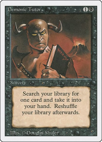Demonic Tutor, Revised Edition #1388