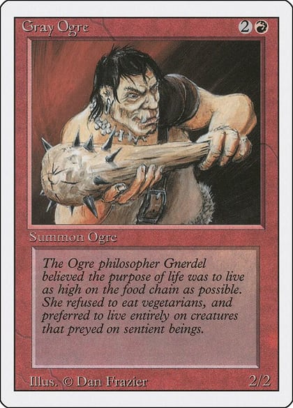 Gray Ogre, Revised Edition #1437