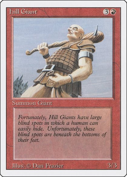 Hill Giant, Revised Edition #1443