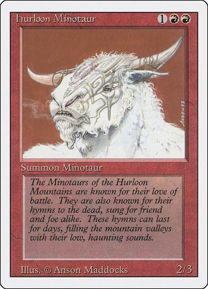 Hurloon Minotaur, Revised Edition #1449