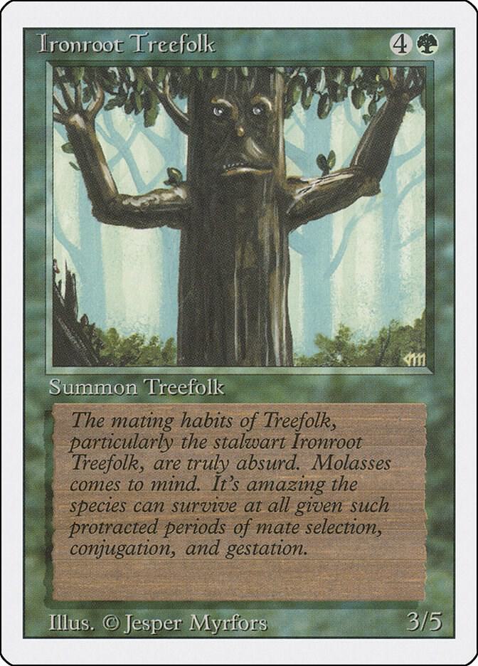 Ironroot Treefolk, Revised Edition #1454