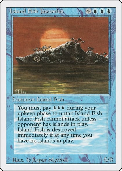 Island Fish Jasconius, Revised Edition #1458