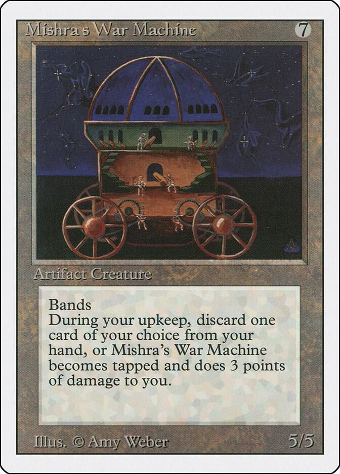 Mishra's War Machine, Revised Edition #1500