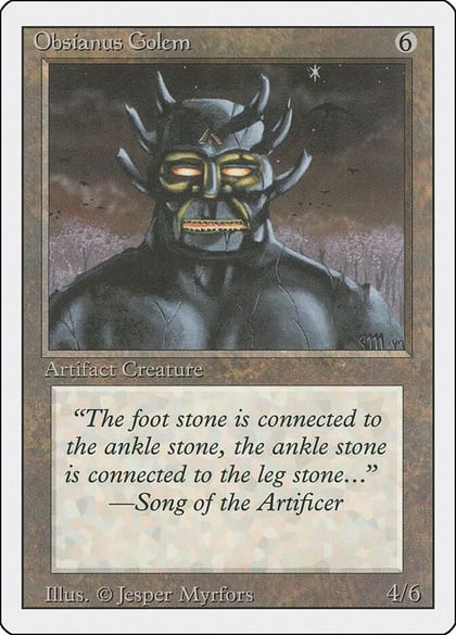 Obsianus Golem, Revised Edition #1510
