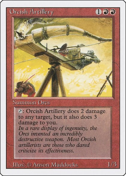 Orcish Artillery, Revised Edition #1512