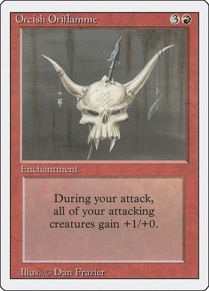 Orcish Oriflamme, Revised Edition #1513
