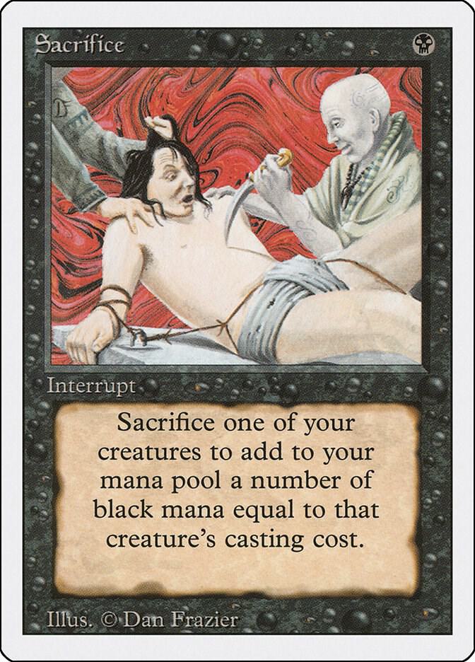 Sacrifice, Revised Edition #1550