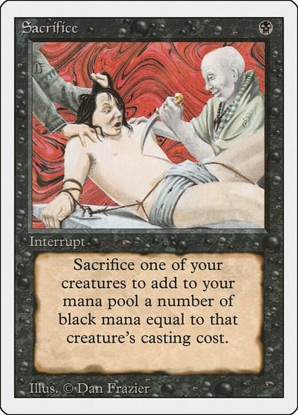 Sacrifice, Revised Edition #1550