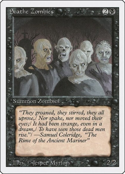 Scathe Zombies, Revised Edition #1554
