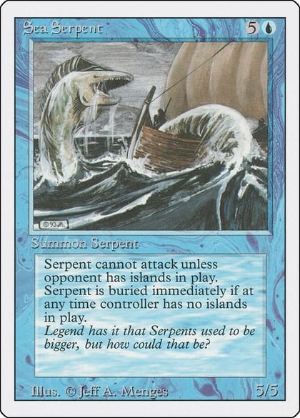 Sea Serpent, Revised Edition #1558