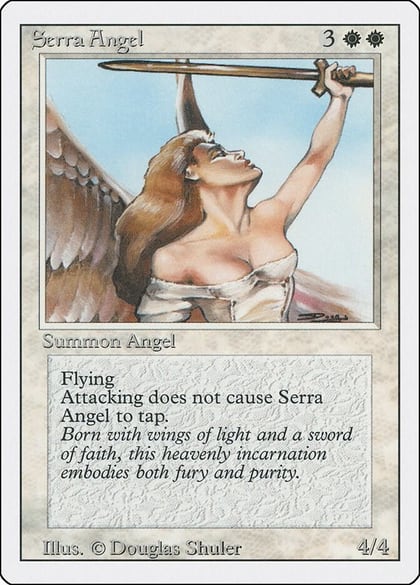 Serra Angel, Revised Edition #1562