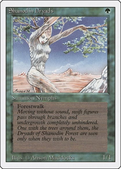 Shanodin Dryads, Revised Edition #1563