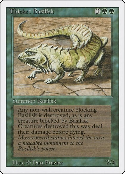 Thicket Basilisk, Revised Edition #1589