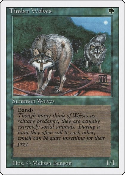 Timber Wolves, Revised Edition #1592