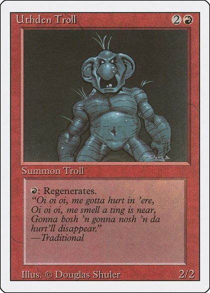 Uthden Troll, Revised Edition #1603
