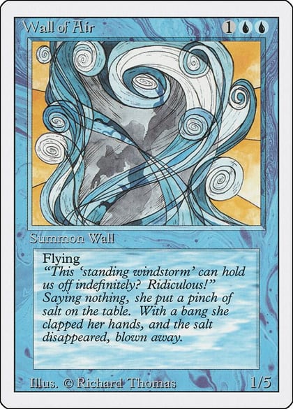 Wall of Air, Revised Edition #1609