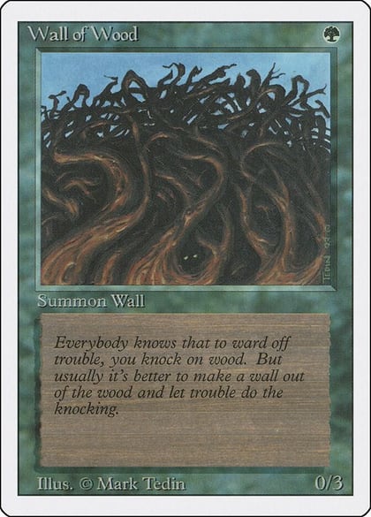 Wall of Wood, Revised Edition #1617