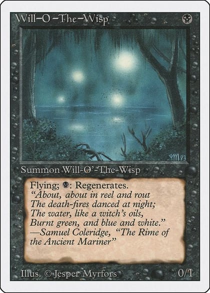 Will-o'-the-Wisp, Revised Edition #1628