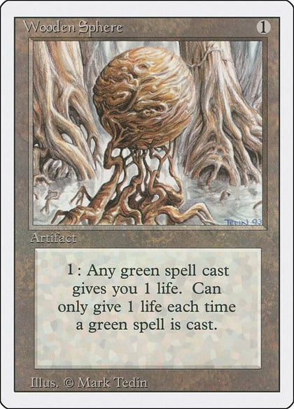 Wooden Sphere, Revised Edition #1630