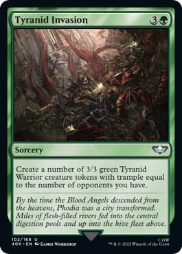 Tyranid Invasion (Surge Foil), Universes Beyond: Warhammer 40,000 102