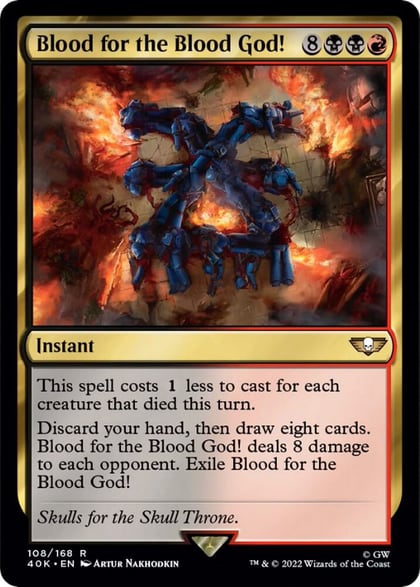 Blood for the Blood God!, Universes Beyond: Warhammer 40,000 108