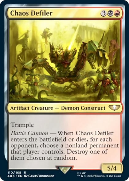 Chaos Defiler, Universes Beyond: Warhammer 40,000 110