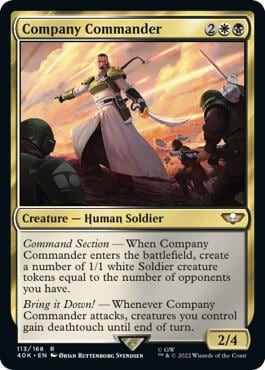 Company Commander (Surge Foil), Universes Beyond: Warhammer 40,000 113