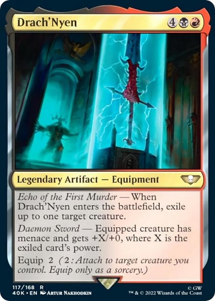 Drach'Nyen, Universes Beyond: Warhammer 40,000 117