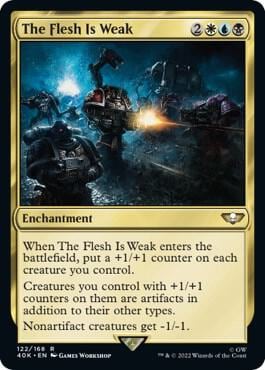 The Flesh Is Weak, Universes Beyond: Warhammer 40,000 122