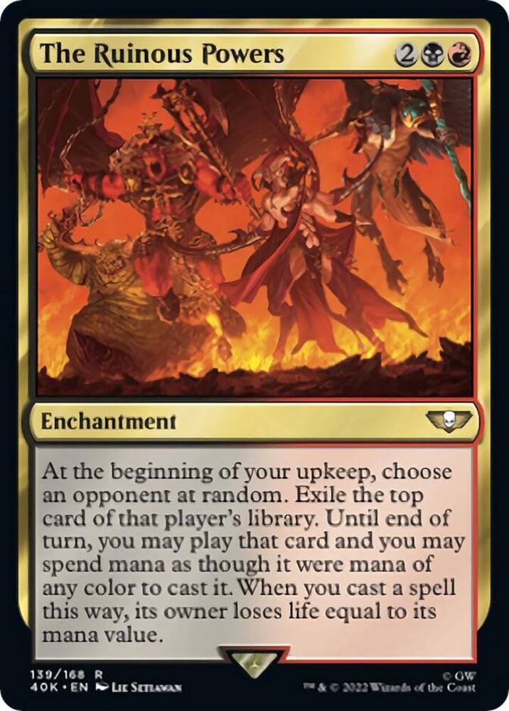 The Ruinous Powers (Surge Foil), Universes Beyond: Warhammer 40,000 139