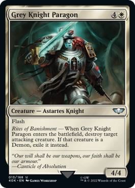 Grey Knight Paragon, Universes Beyond: Warhammer 40,000 13